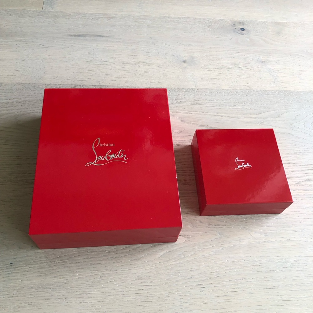 Christian Louboutin 2 Red Boxes
